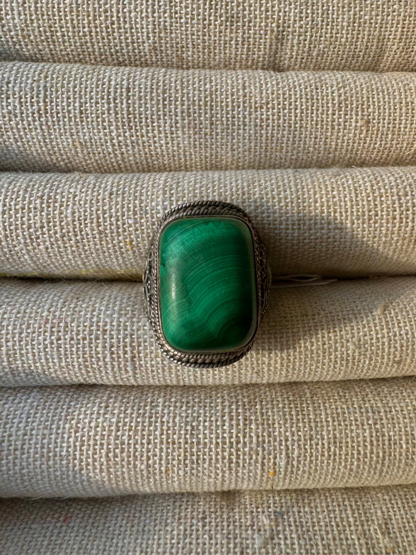 Bague Malachite 925