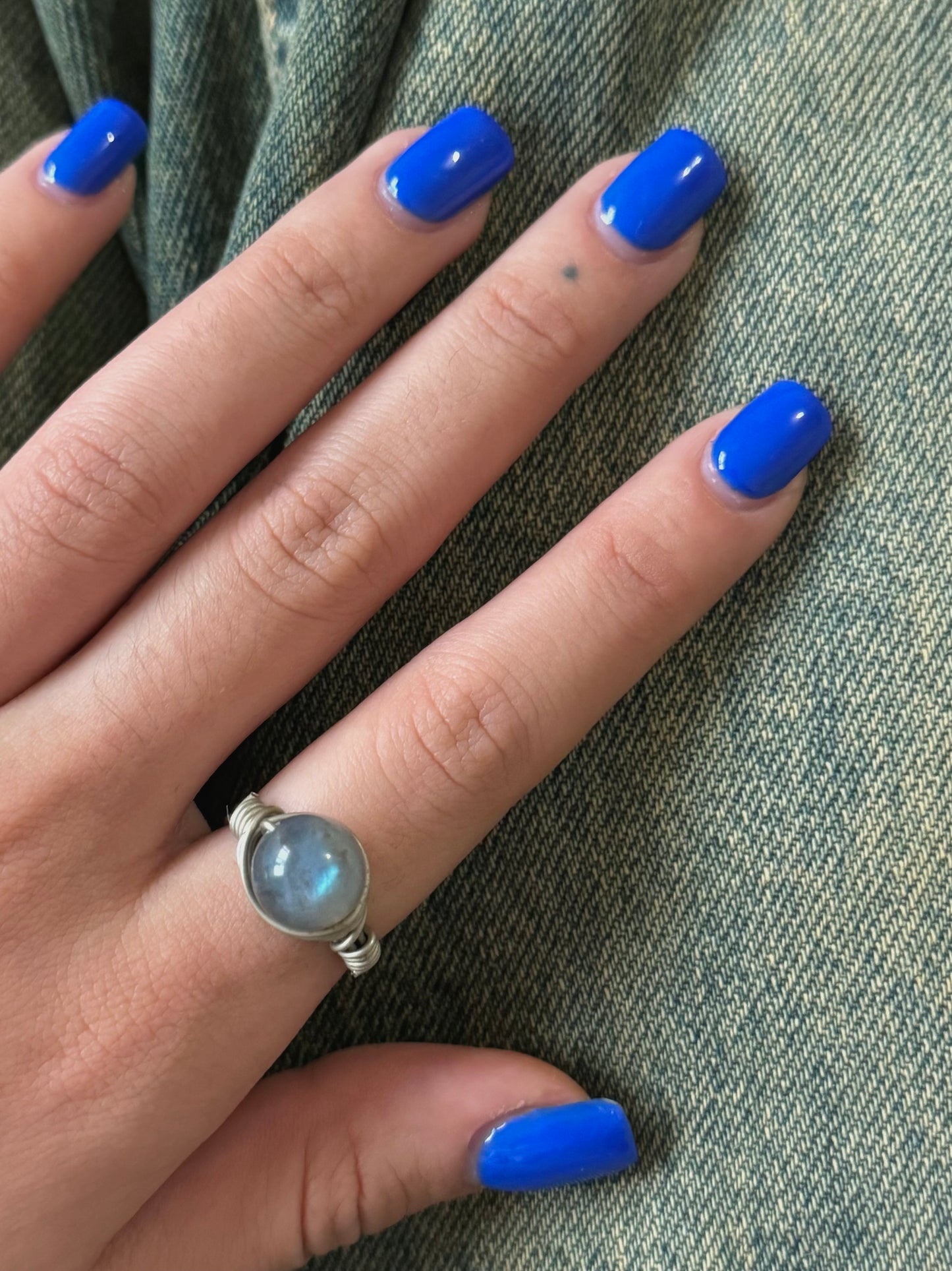 Bague labradorite