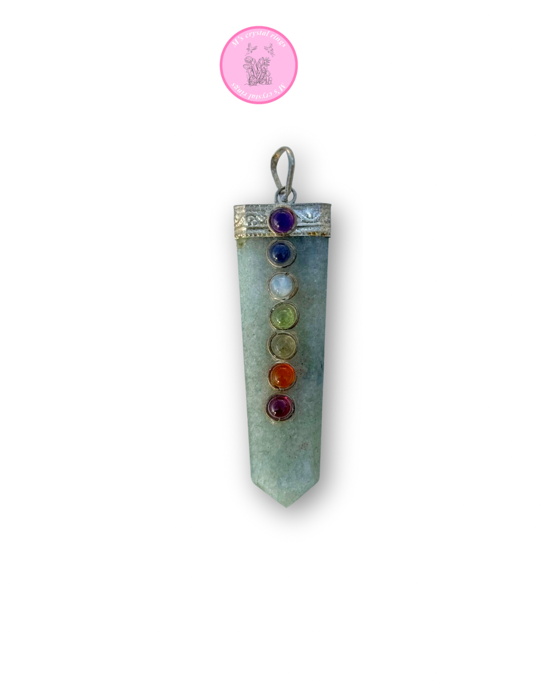 Pendentif aventurine 7 chakras