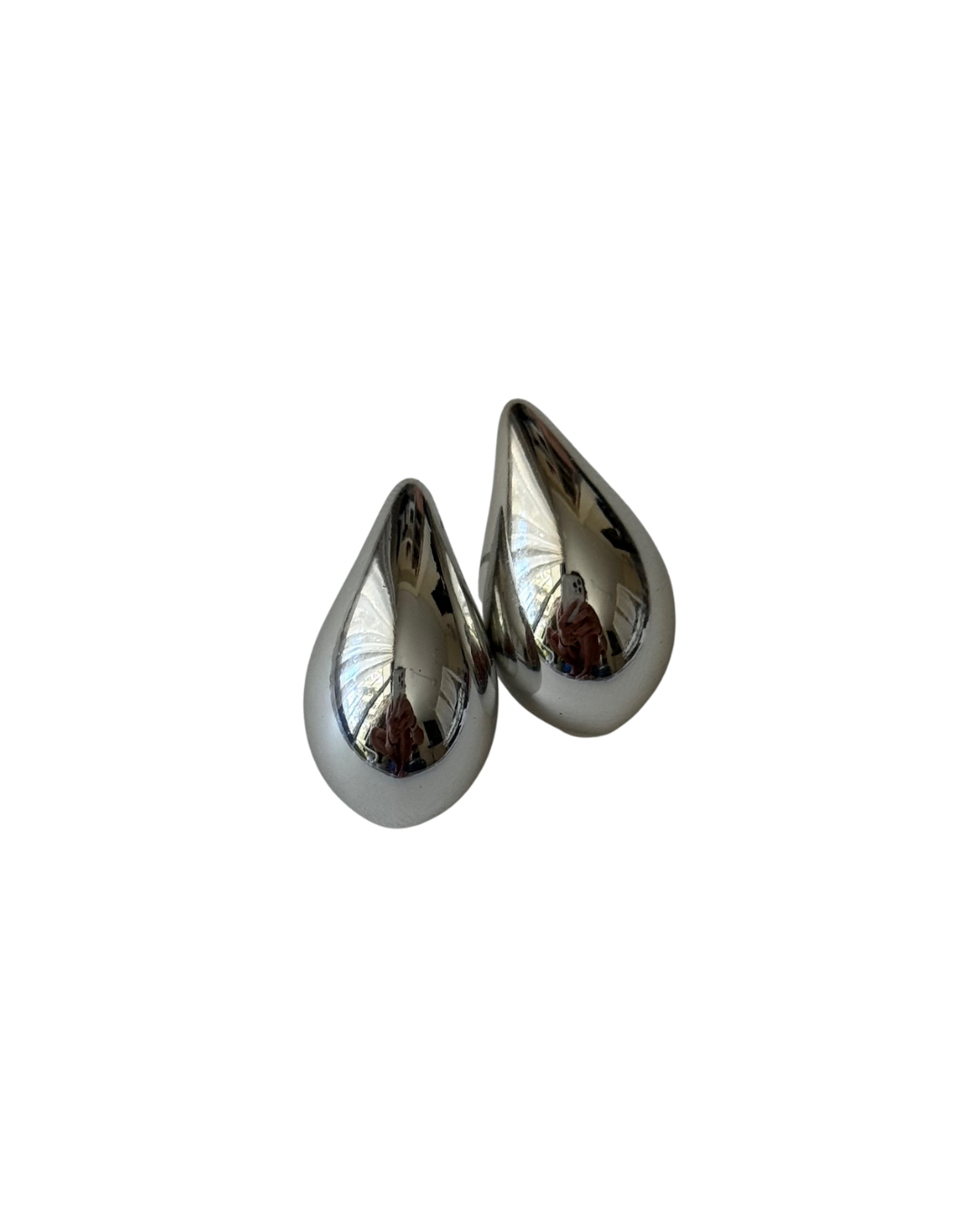 Boucles GOCCIA argenté medium