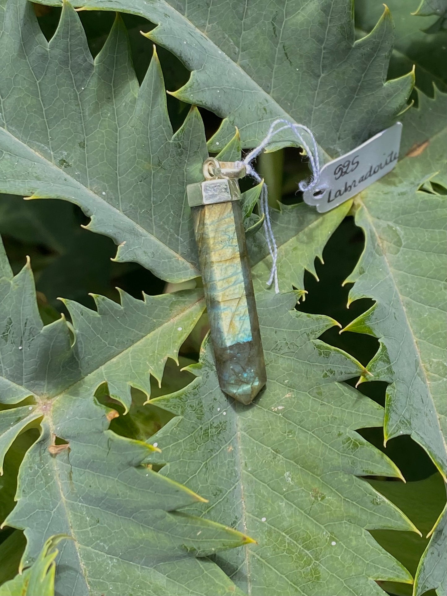 Pendentif Labradorite 925